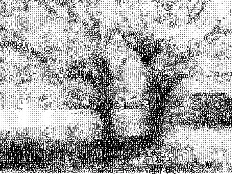 Landscape of letterforms