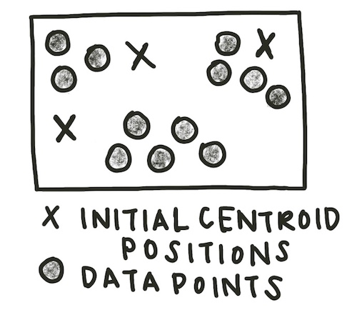 Initial Cluster Assignments